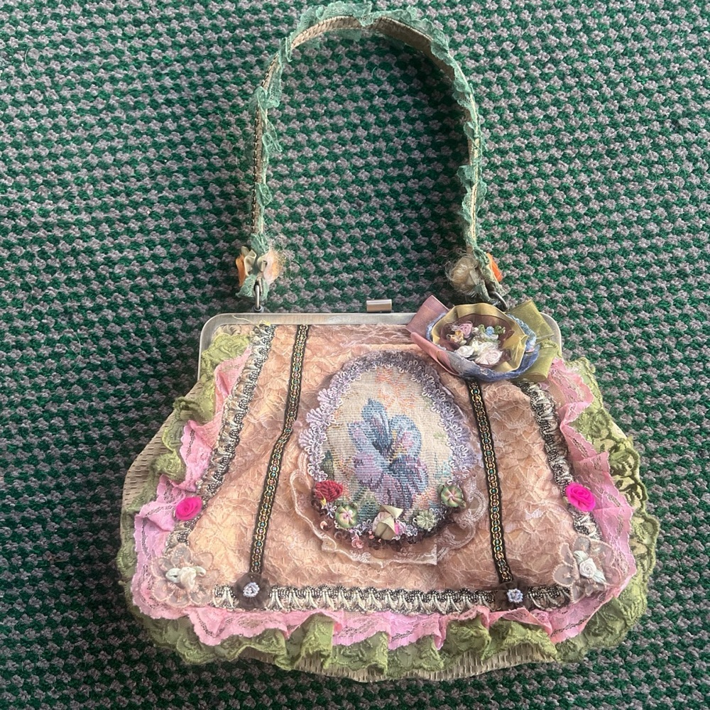 This vintage bag I found at a street fair in the west Village many years ago.